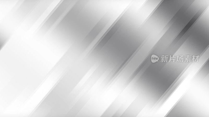 灰色银色的金属条纹。几何技术抽象运动背景。无缝循环。视频动画超高清4K 3840x2160